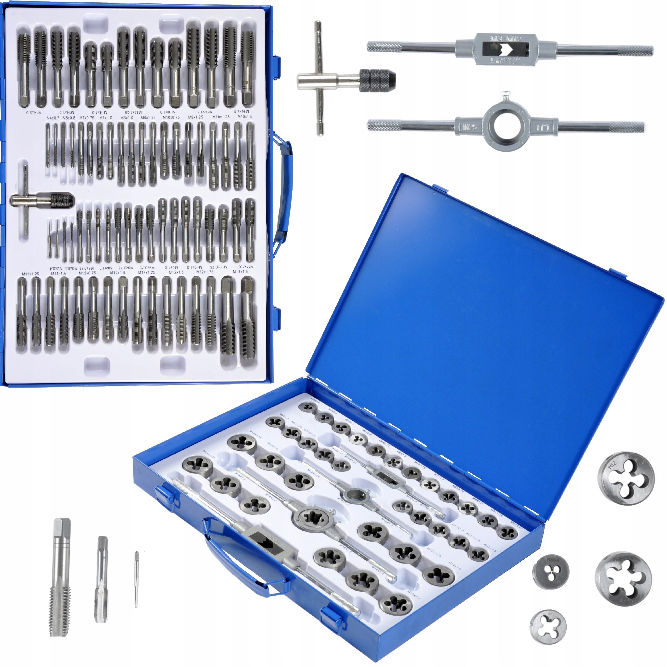 SET OF TAPS AND DIES 110el CALIBRATORS SUITCASE EAN (GTIN) 5901969101966