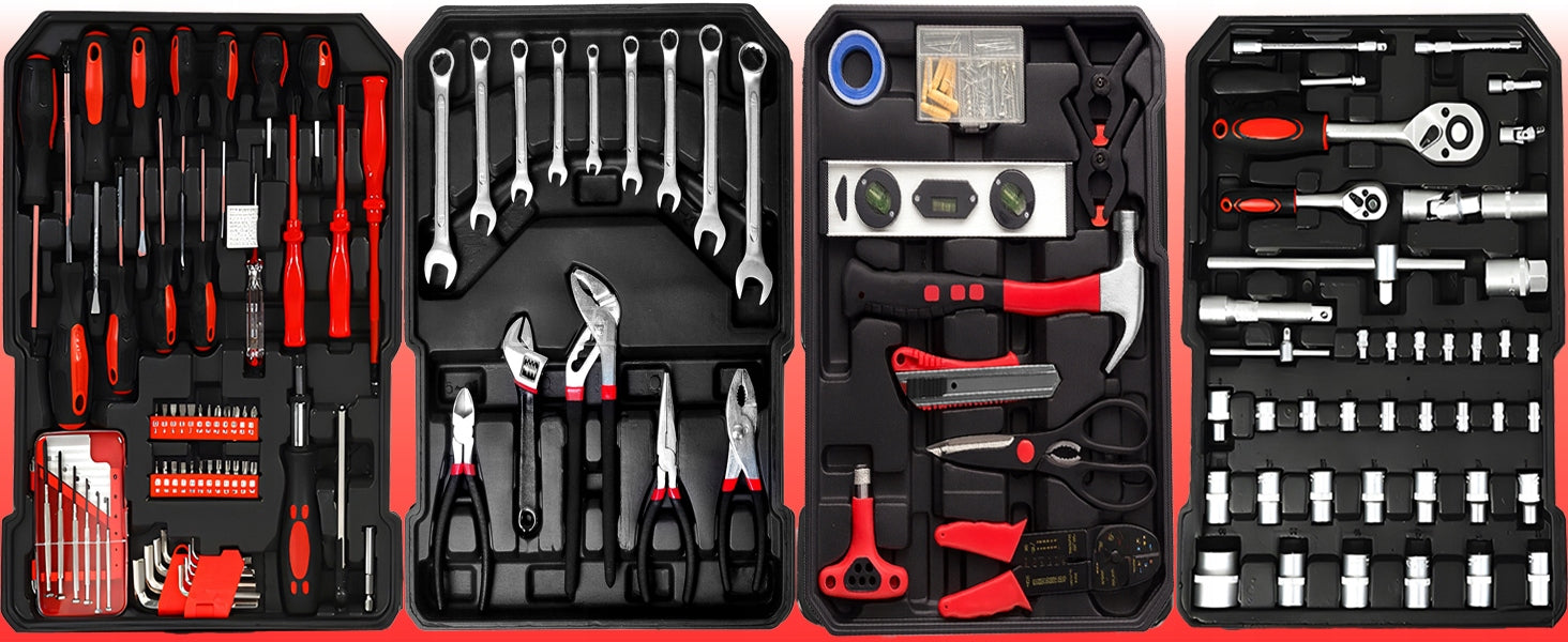 SET OF TOOLS AND KEYS TOOL CASE KEYS 1000 ELEMENTS LARGE XXL Manufacturer code OR1254