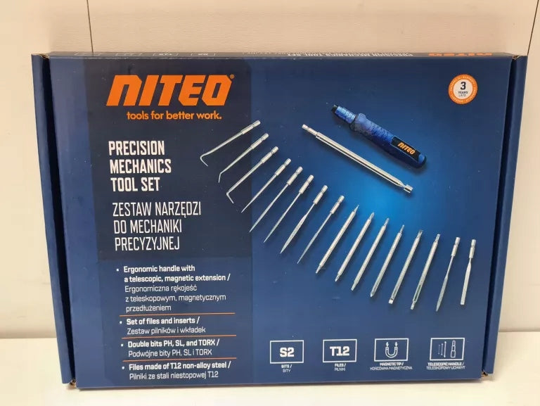 SET OF TOOLS FOR PRECISION MECHANICS THREAD PTS0363-26