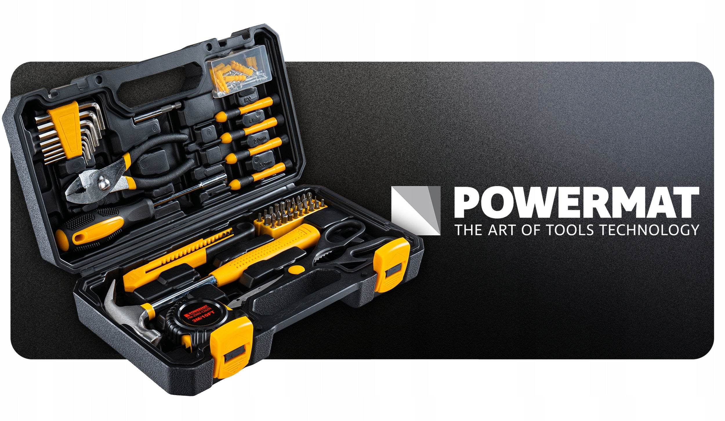SET OF TOOLS SCREWDRIVERS BITS 1/4" ALLEN MEASURE 3M +ACCESSORIES 126EL SUITCASE Packaging status original
