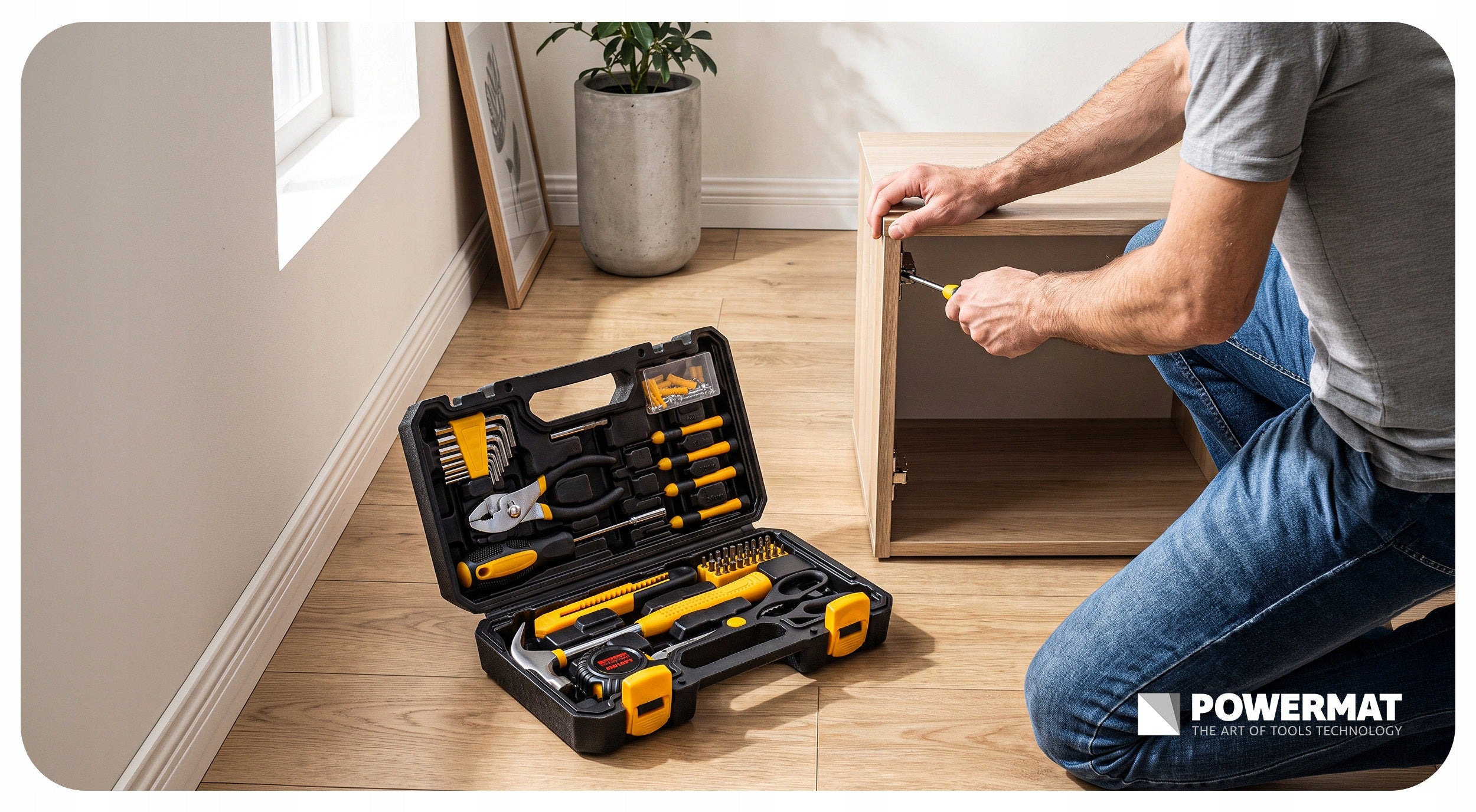 SET OF TOOLS SCREWDRIVERS BITS 1/4" ALLEN MEASURE 3M +ACCESSORIES 126EL SUITCASE Product weight with unit packaging 1.65 kg