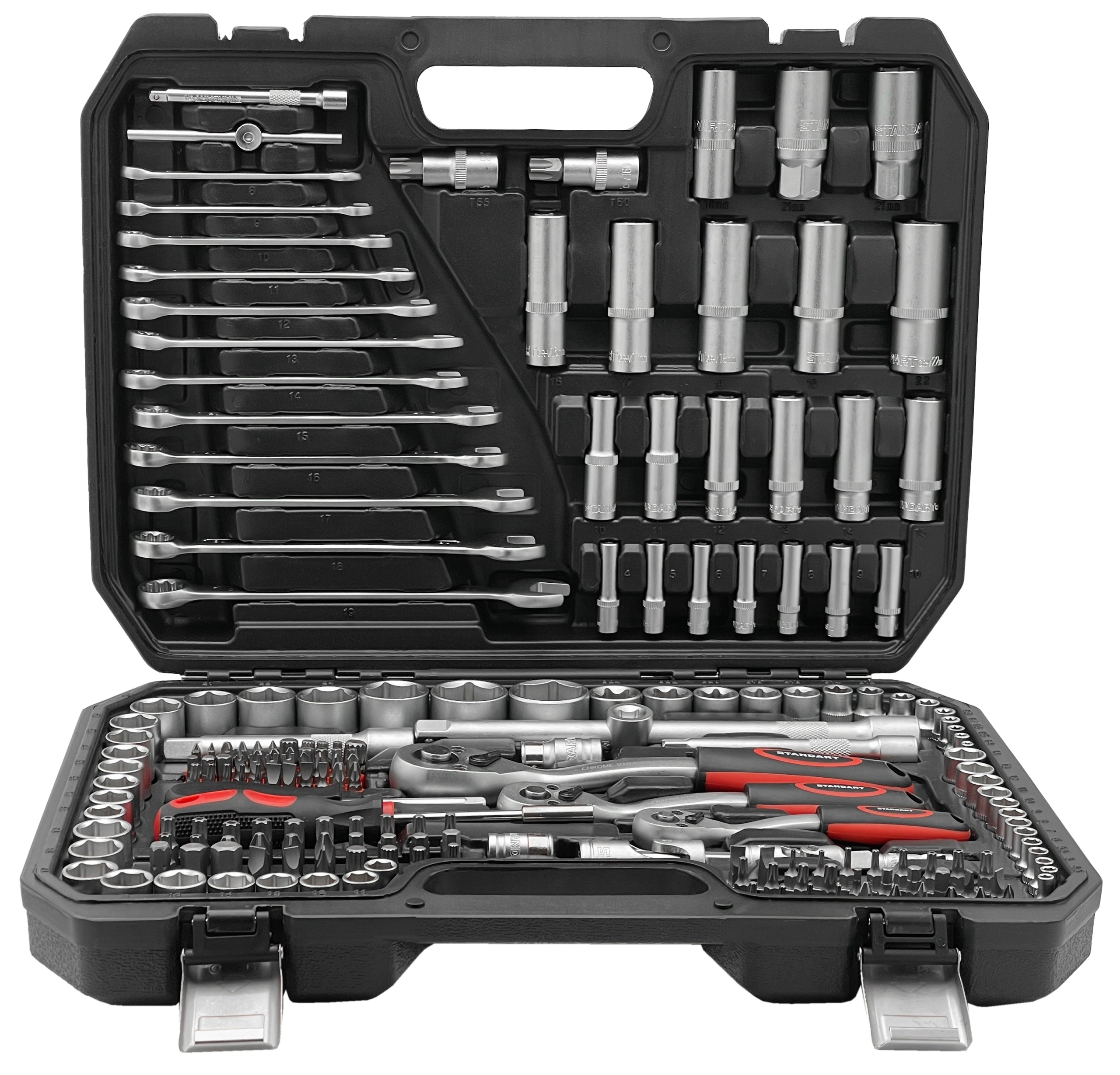 SET OF TOOLS SET OF SOCKET WRENCHES 216 ELEMENTS PROFI