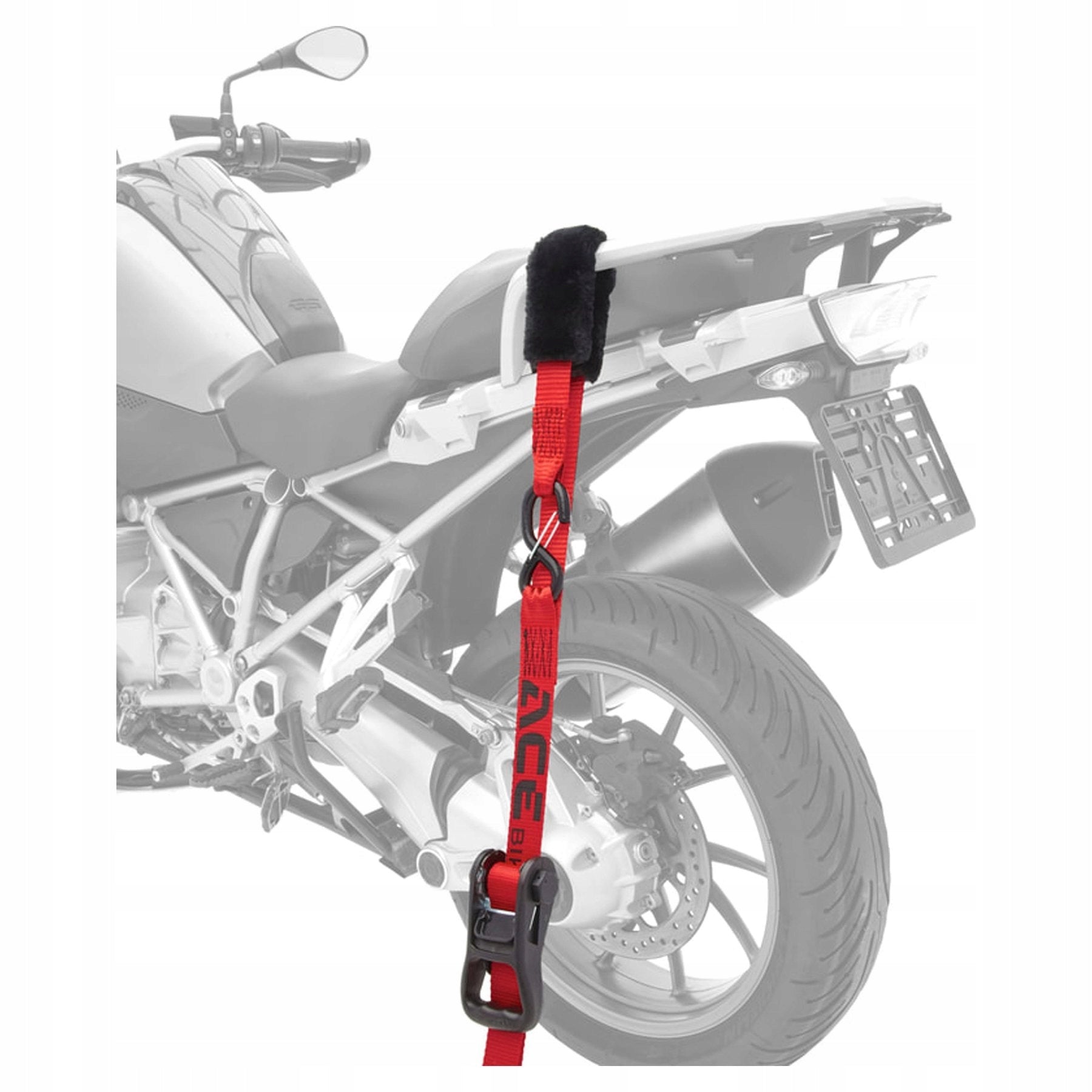 SET OF TRANSPORT BELTS FOR HEAVY LARGE MOTORCYCLES ACEBIKES Packaging status original