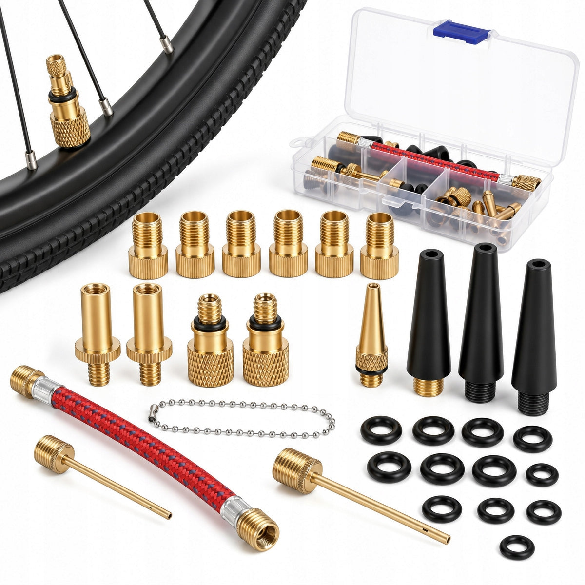 SET OF VALVE TIPS FOR PUMP 32PCS.