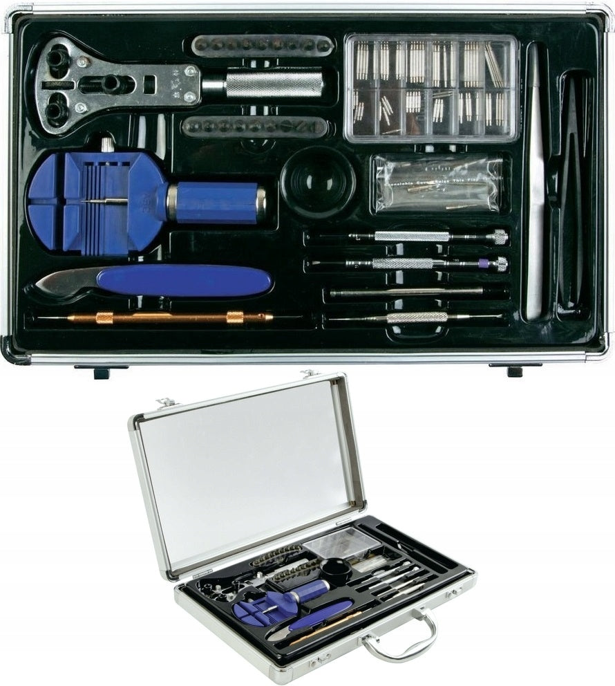 SET OF WATCHMAKING TOOLS BRÜDER MANNESMANN 19 ELEMENTS BOX EAN (GTIN) 6941456711222