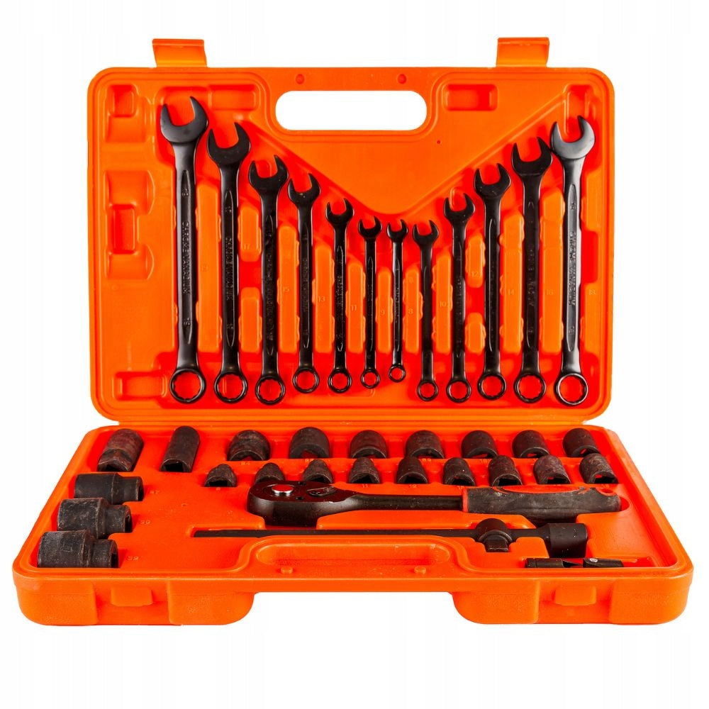 SET OF WRENCH + PNEUMATIC IMPACT CAPS 37 el. 1/2" inch Manufacturer code DT0606A