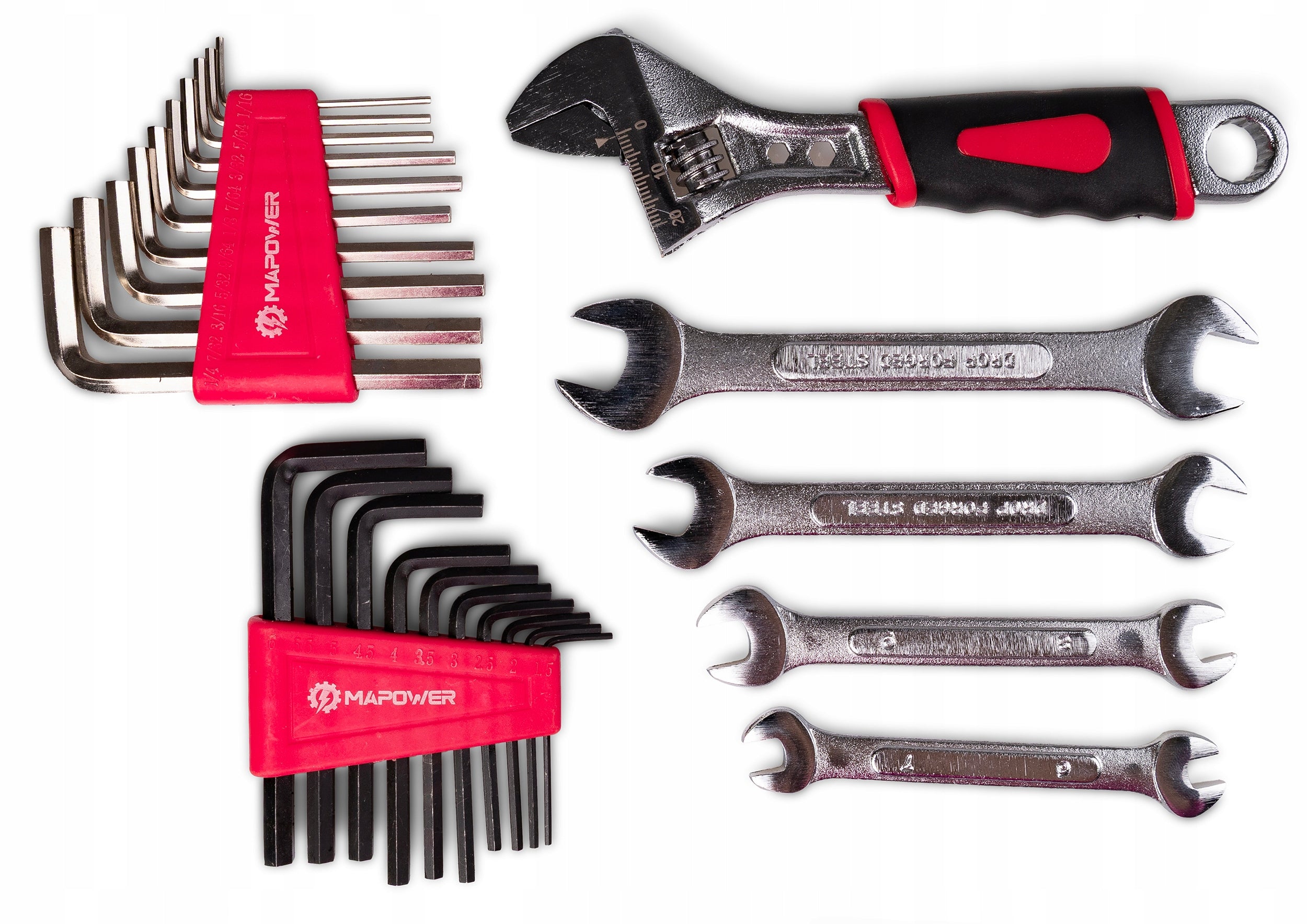 SET OF WRENCH TOOLS TOOL CASE CRV CAPS BITS 165 ELE MAPOWER Number of items in the set 165