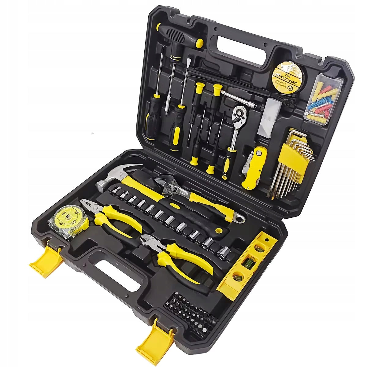SET OF WRENCH TOOLS TOOL CASE SOCKETS BITS SCREWDRIVERS IMB 98 ELE Brand Kopier