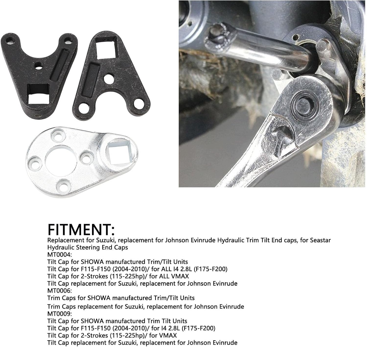 SET OF WRENCHES FOR OUTBOARD MOTOR DEFLECTION STEM MT Manufacturer code KLUCZE TRZPIEŃ ODCHYLAJĄCY SILNIK ZABURT