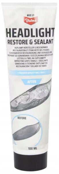 SET POLISHING LAMPS Headlight PASTE SPONGE Manufacturer no brand