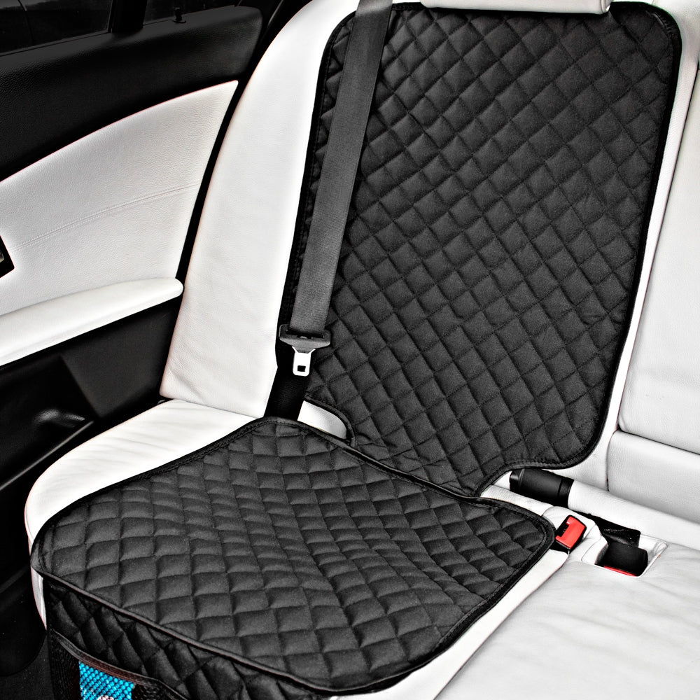 SET PROTECTIVE MAT FOR CAR SEAT COVER FOR REAR SEAT BLACK UN Manufacturer Agmi