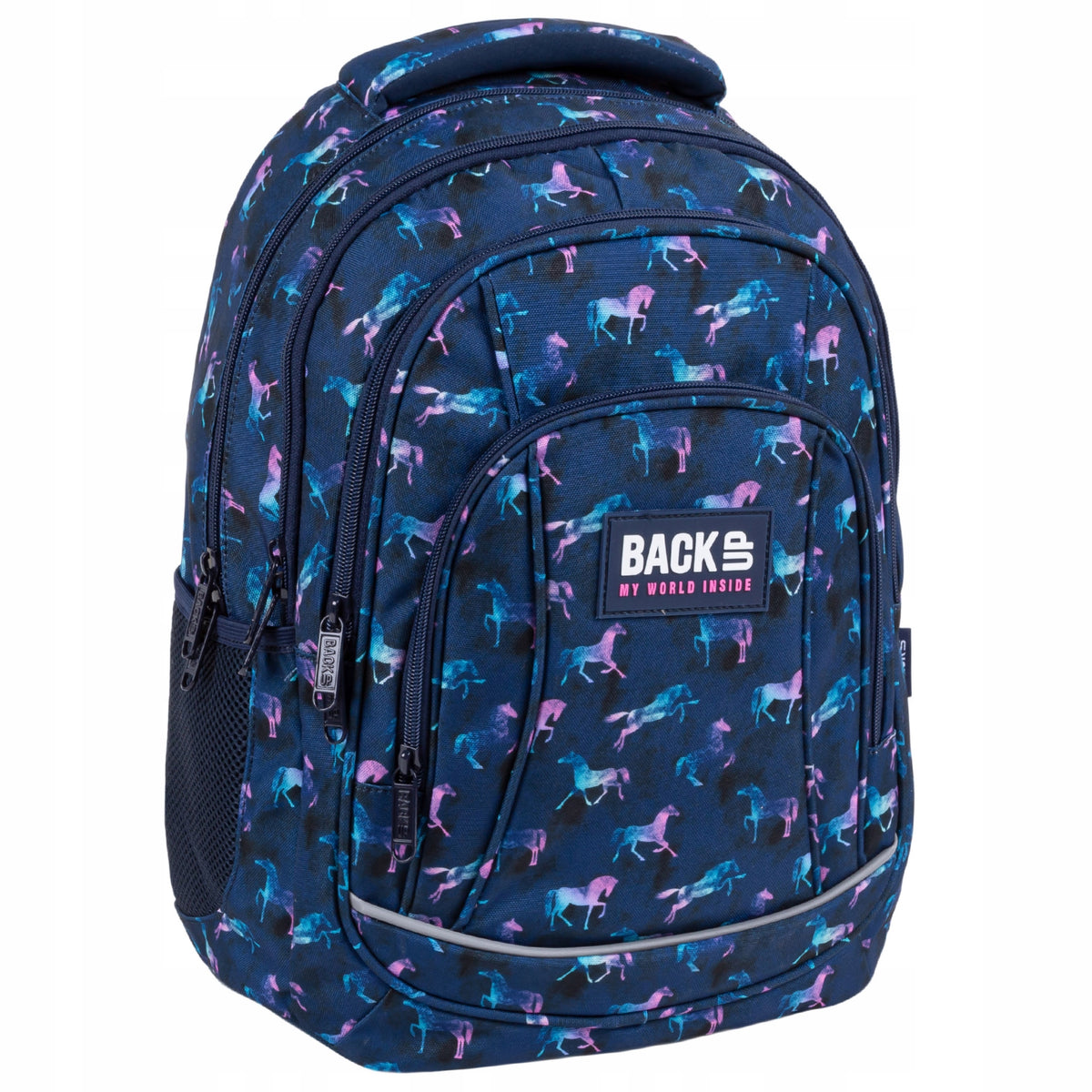 SET SCHOOL BACKPACK YOUTH BACKUP HORSE Brand Back Up