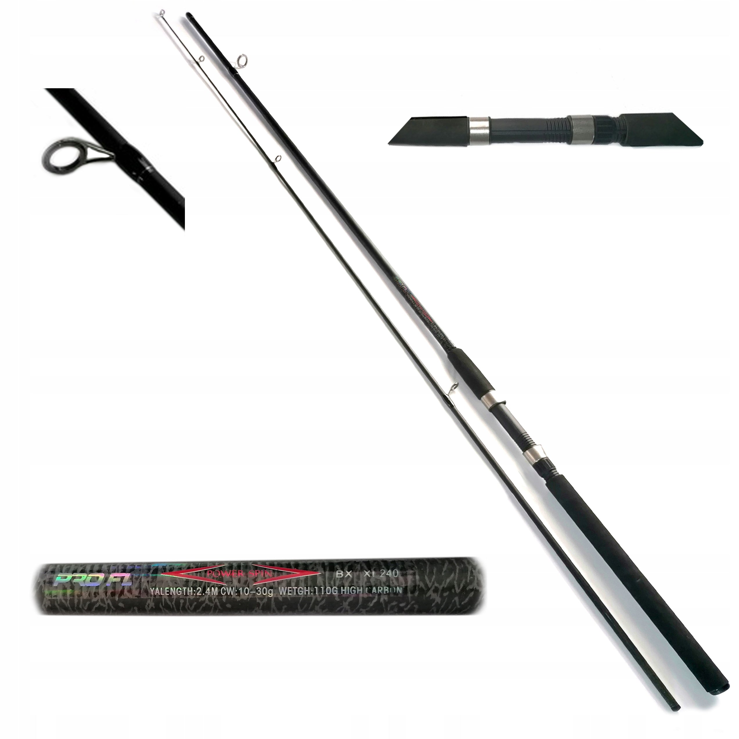 SET SPINING XT FISHING ROD REEL PIKE PERCH M Gift for angler Brand no brand