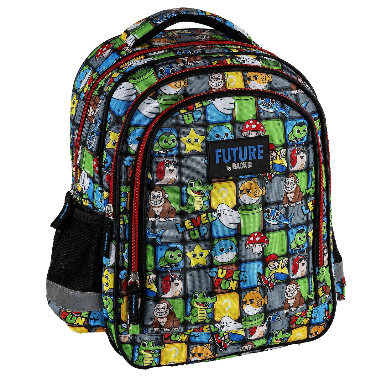 SET School backpack up to 1st class SUPER FUN for a fan of MARIO class 1-3 Packaging status original