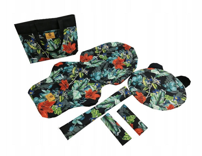 SET Stroller Insert Pillow Bear Bag