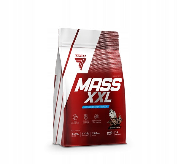 SET TREC MASS XXL 2kg+CREATINE+HMB | Mass, strength, sculpture Expiration date at least 1 year from the date of purchase