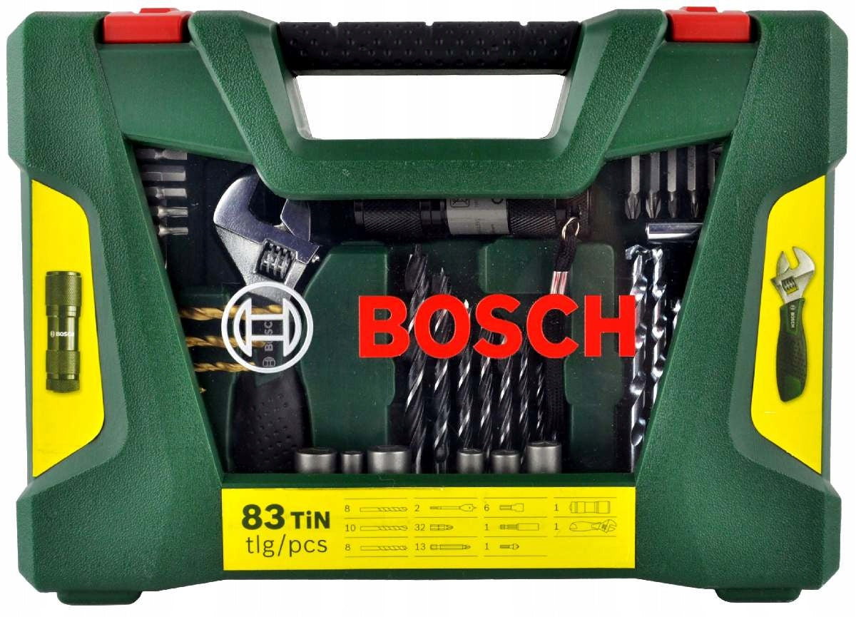 SET V-LINE 83pcs DRILL BITS and TIPS BOSCH