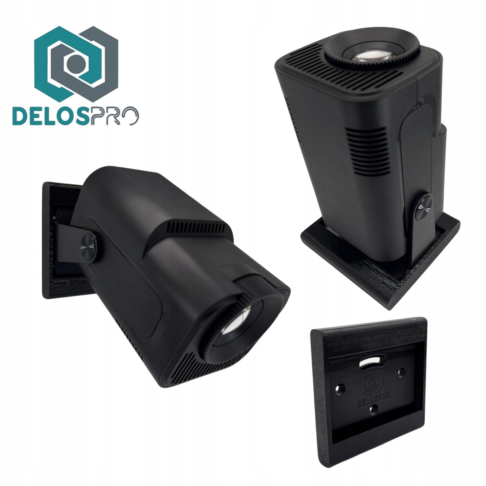 SET WALL MOUNT, COVER, REMOTE CONTROL HOLDER FOR PROJECTOR HY320 EAN (GTIN) 5906268535672