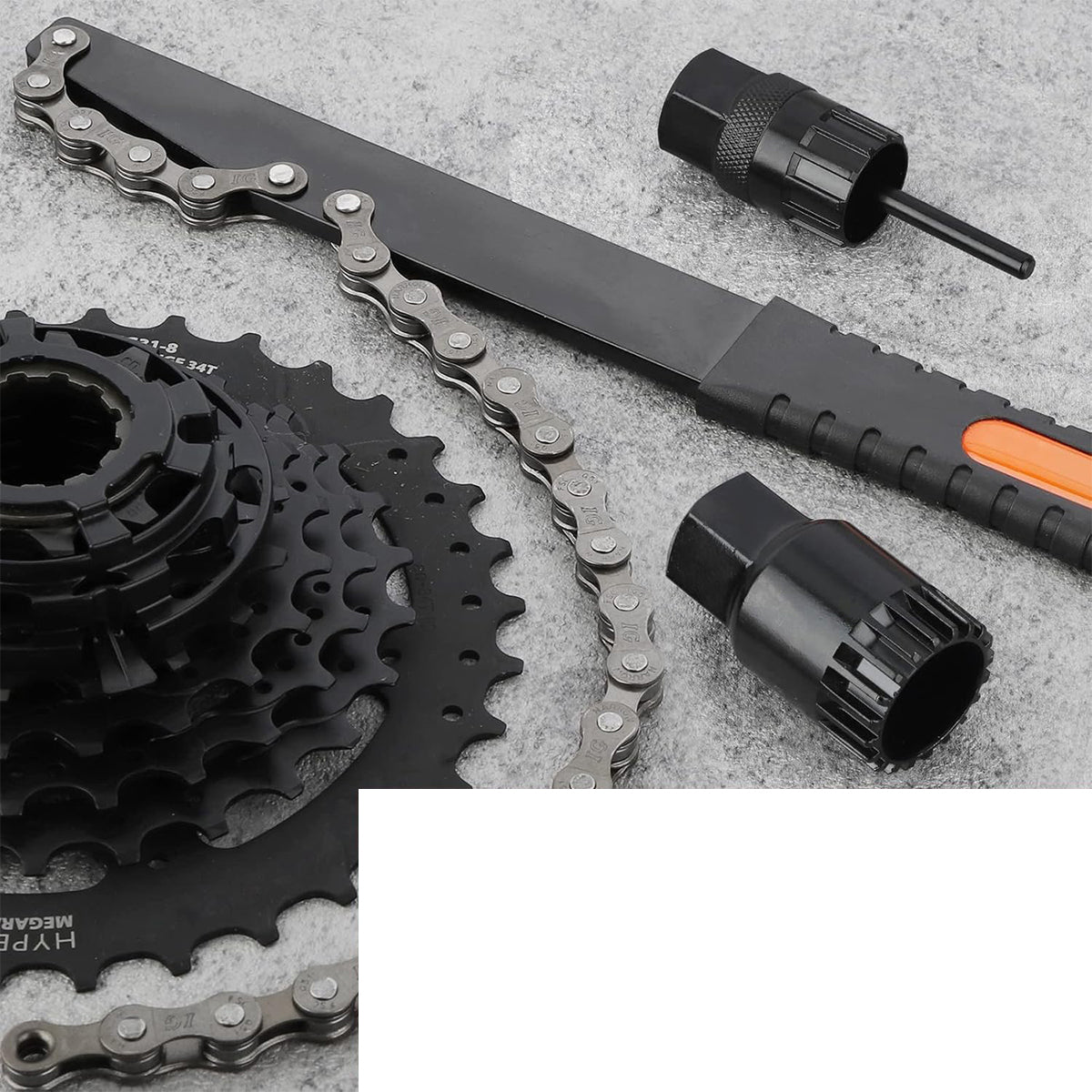 SET Wrench Bat Bacik For Unscrewing Cassette Sprockets For BICYCLE For for cassettes and freewheel