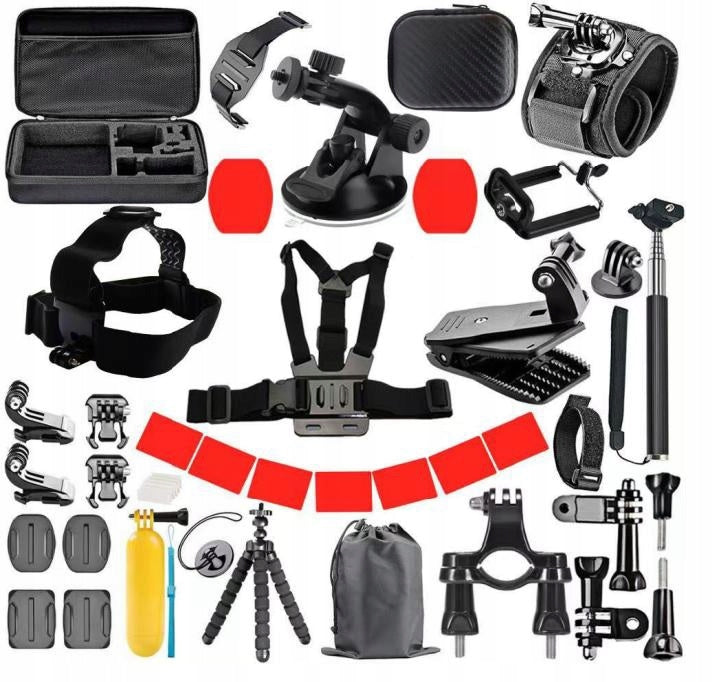 SET XXL 50in1 AKCESORIA GOPRO HERO 13 12 11 DJI INSTA360 Harness Holders