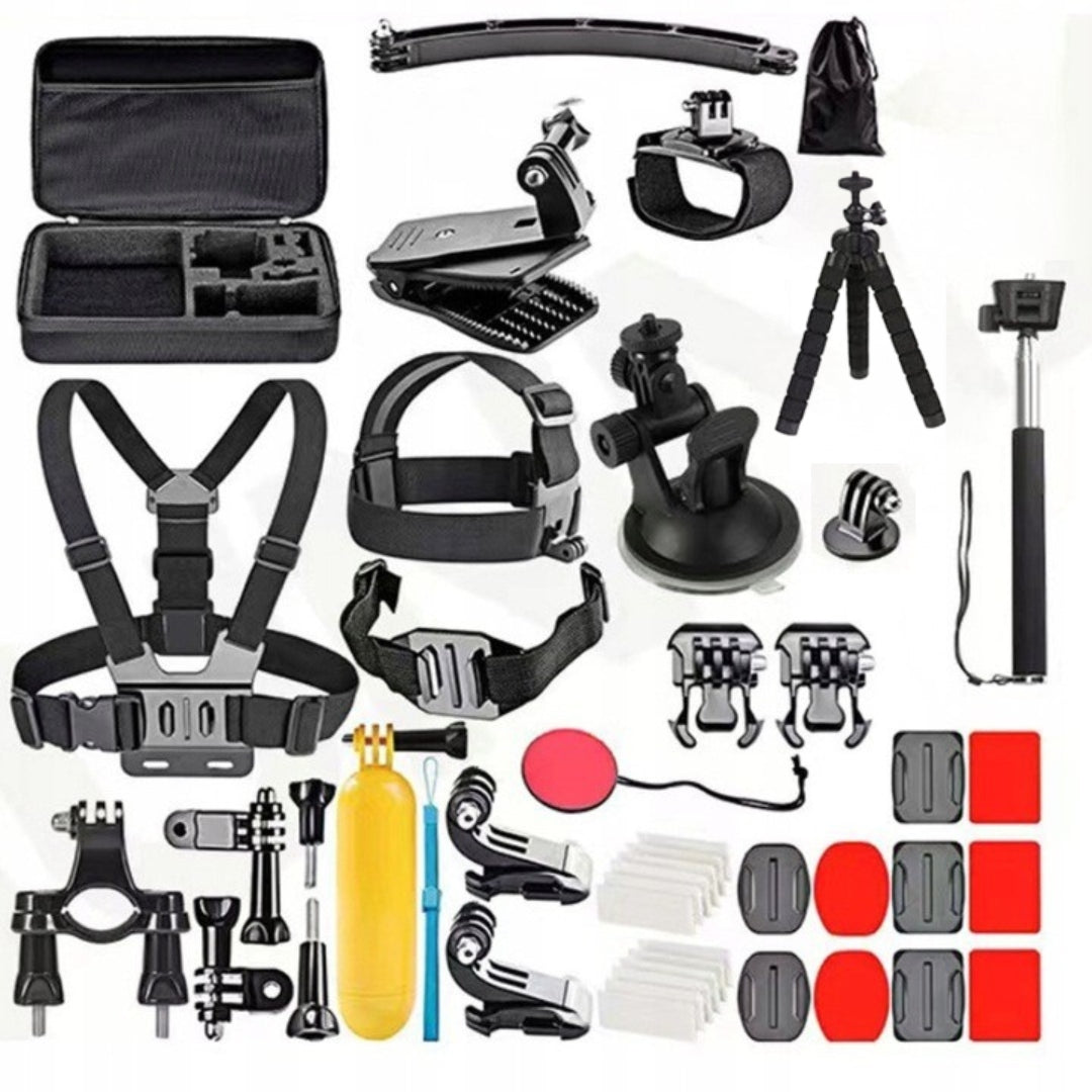 SET XXL 50in1 AKCESORIA GRIPS HARNESS GOPRO HERO 13 12 11 dji insta360U