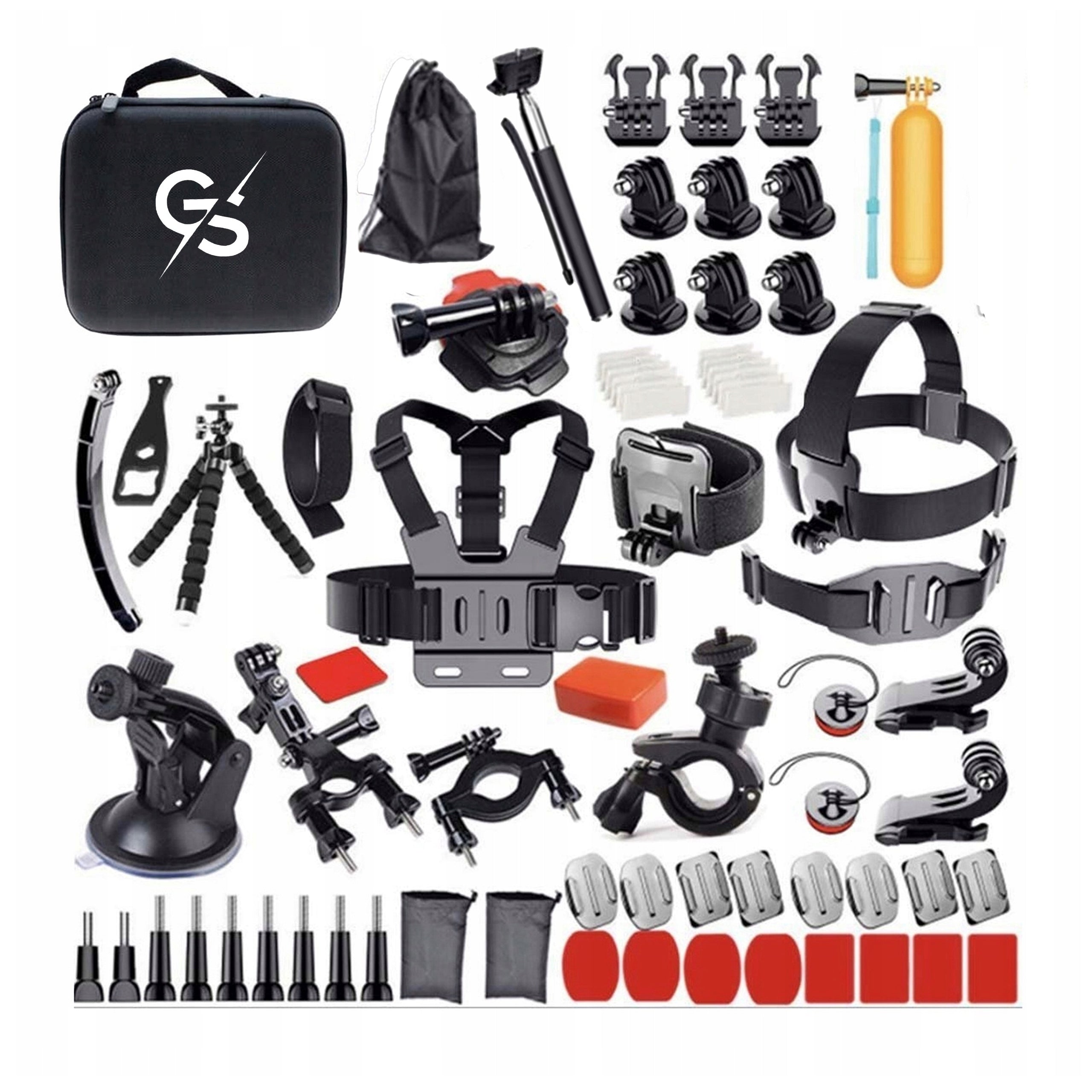 SET XXL ACCESSORIES for DJI ACTION 6 5 4 3 INSTA BRACES 50IN1