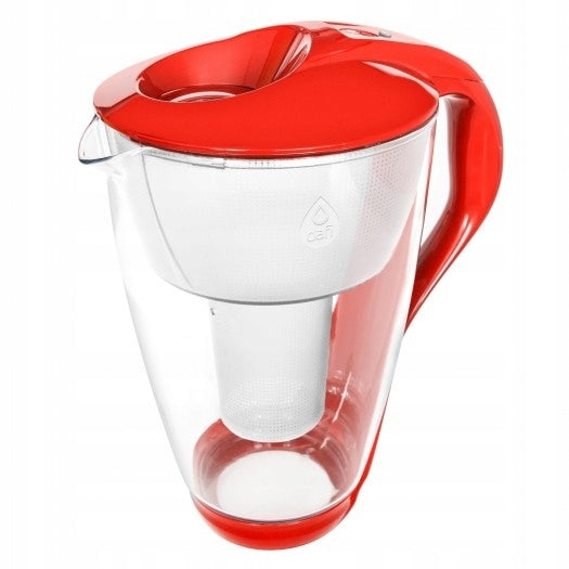 SET glass jug Dafi CRYSTAL LED 2 l poppy + 12 Classic cartridges Brand Dafi