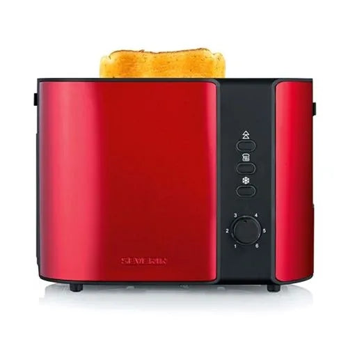 SEVERIN AT 2217 toaster oven 2 slices 800W red metallic Manufacturer code AT 2217