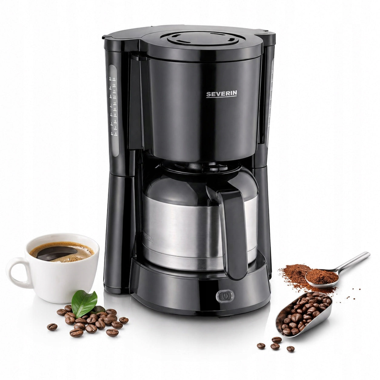 SEVERIN KA 4835 overflow coffee maker thermal jug 8 cups coffee
