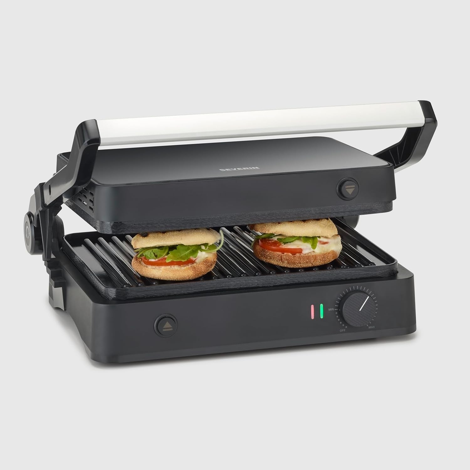 SEVERIN Kontaktgrill KG 9562 Dominant color black