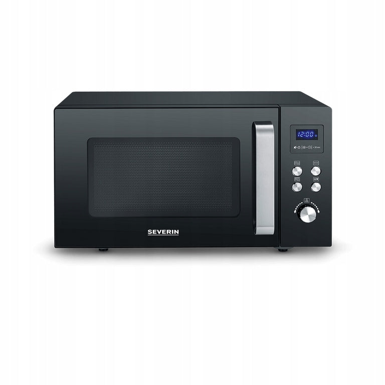 SEVERIN MW 7763 Freestanding Microwave 2in1 900W GRILL 25l Black