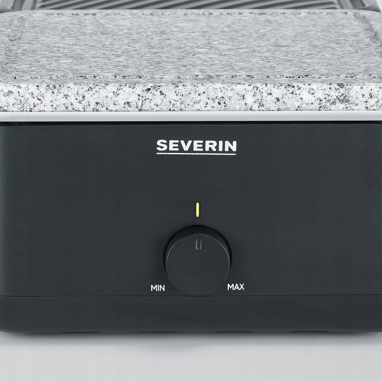 SEVERIN RG 2366 black 1300W raclette electric stone grill Dominant color black