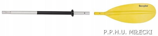 SEVYLOR K-Compact 230 ALU paddle for kayaking kayaks Kind double-bladed, twisted adjustable folding