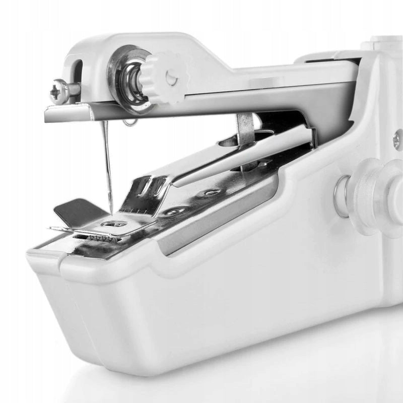 SEWING MACHINE MINI HANDHELD PORTABLE BATTERY TRAVEL NEEDLE 3x THREAD Number of stitches 1