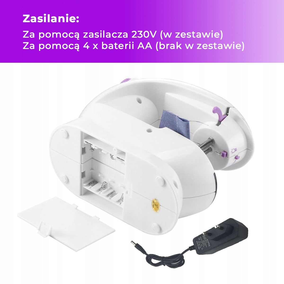 SEWING MACHINE MINI PORTABLE LED BACKLIGHT 2 MODES + AKCESORIA Model N21