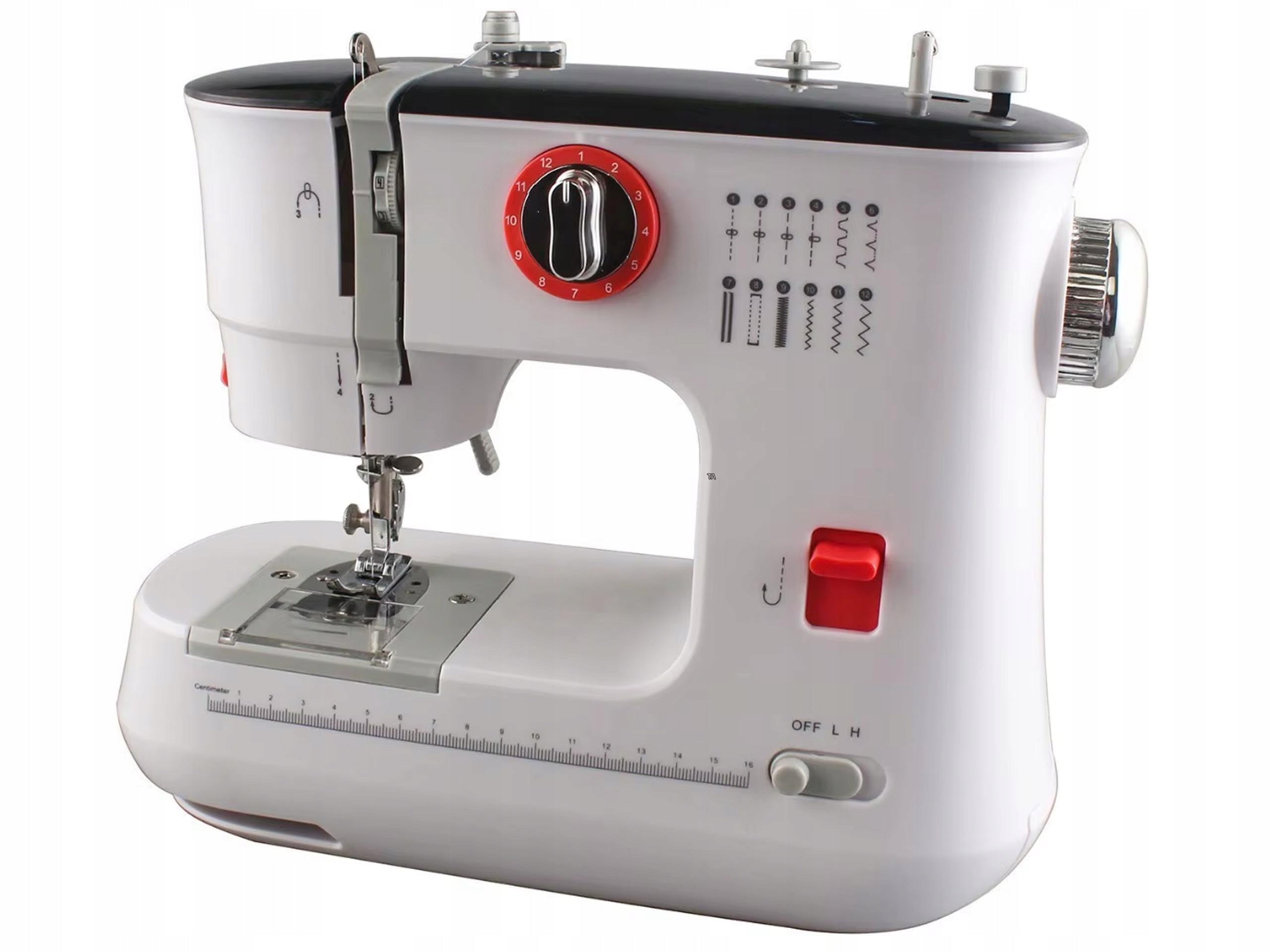 SEWING MACHINE PORTABLE HOME ACCESSORIES PORTABLE 12 STITCHES WITH PEDAL