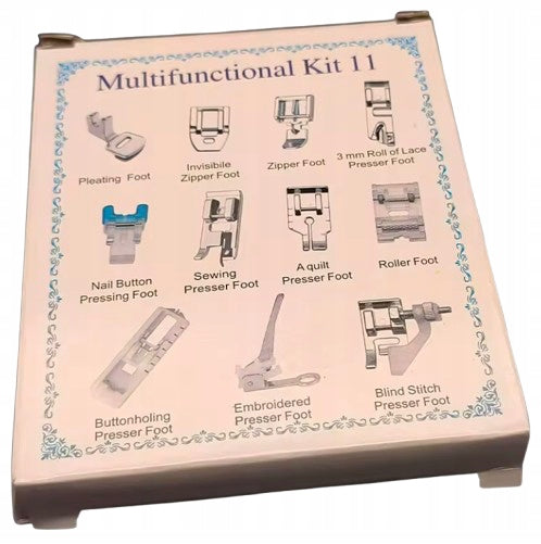 SEWING MACHINE Tailor Set + Overlock Stitching Foot Set Brand no brand