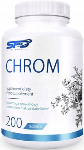 SFD CHROMIUM 200 tablets CHROMIUM PICOLINATE Glucose