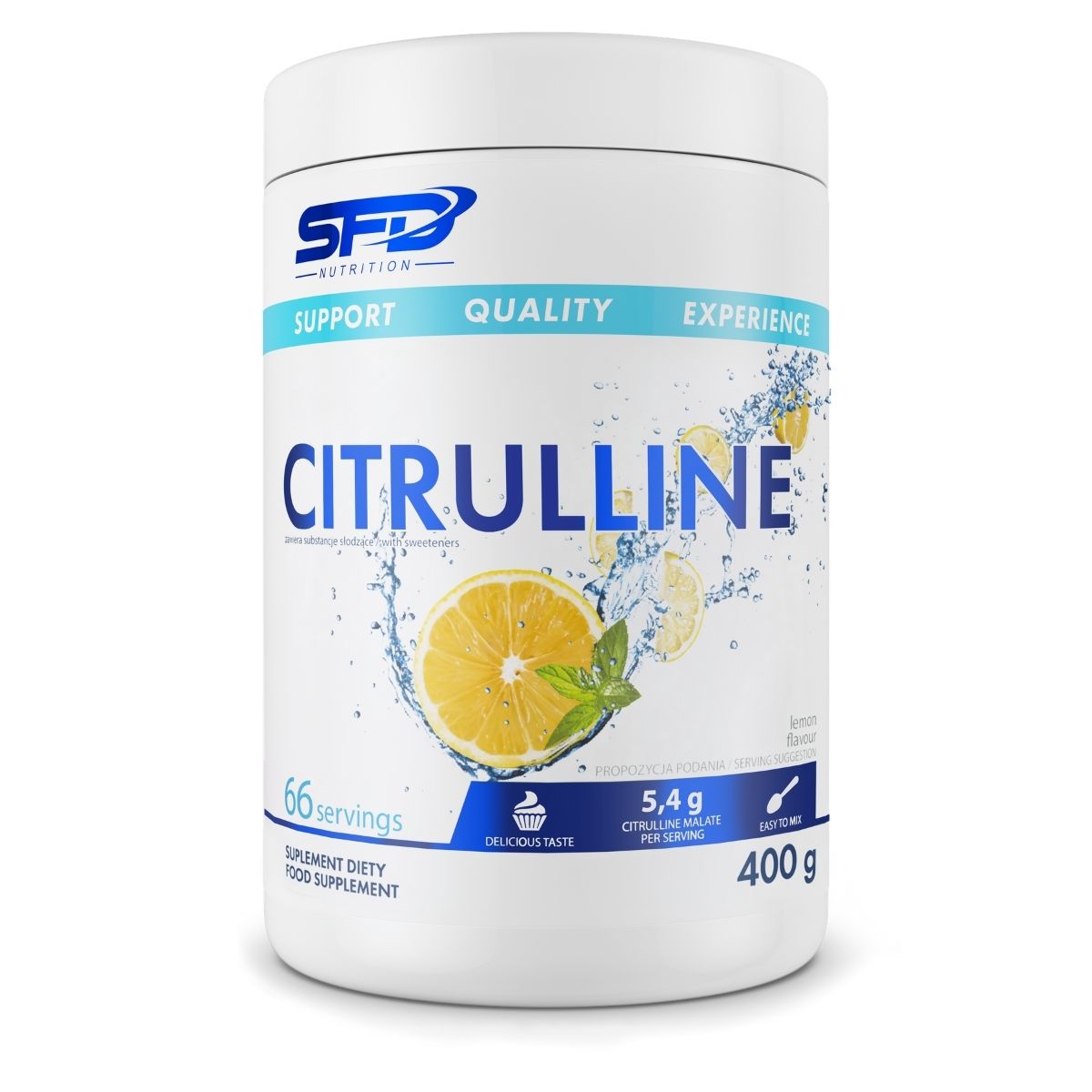 SFD CITRULLINE 400G CITRULLINE MALATE CITRULLINE PRE-WORKOUT MUSCLE