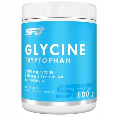 SFD GLYCINE TRYPTOPHAN 100G GLYCINE L-TRYPTOPHAN POWDER MOOD SLEEP STRESS