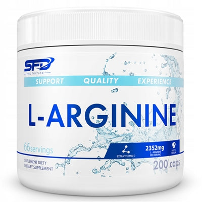 SFD L-ARGININE CAPS 200 CAPSULES LIBIDO STRENGTH POTENCY ARGININE STRENGTH