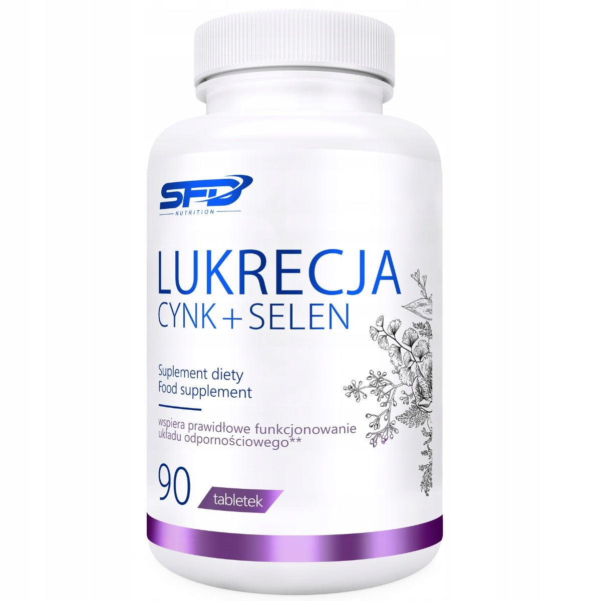 SFD LICORICE ZINC + SELENIUM 90 TAB IMMUNITY VIRUSES GUT BACTERIA FATIGUE