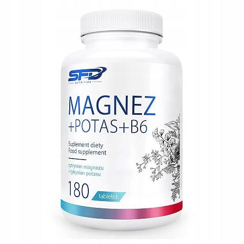 SFD MAGNESIUM+POTAS+B6 180TAB MUSCLES FATIGUE METABOLISM ENERGY IMMUNITY