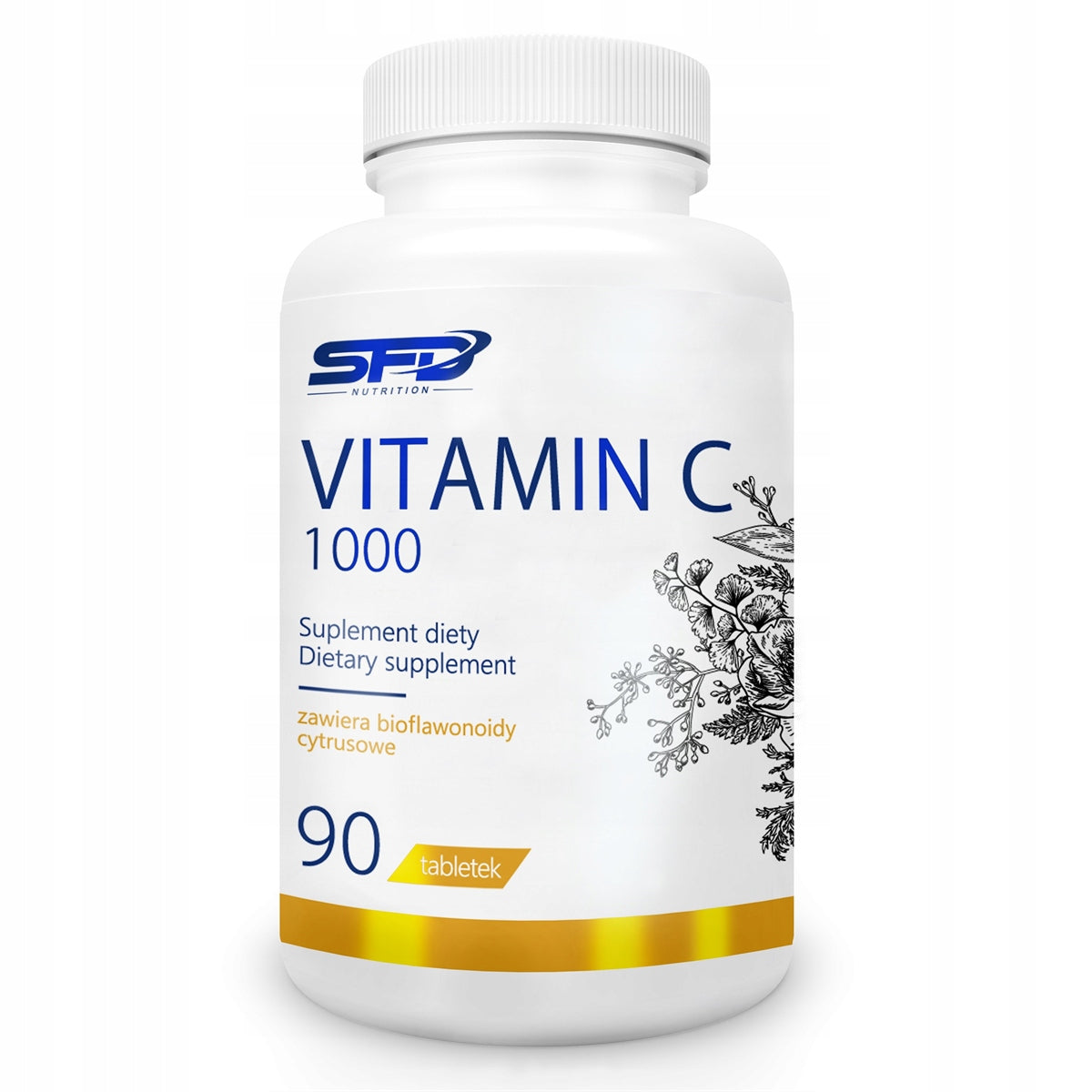 SFD VITAMIN MIN C 1000 90 TABLETS + BIOFLAVONOIDS VITAMIN C FOR IMMUNITY