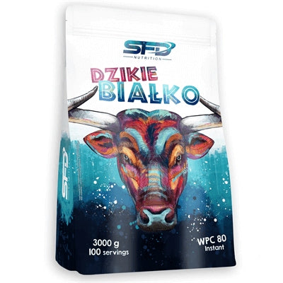 SFD WILD PROTEIN 3000g NATURAL PROTEIN WPC MUSCLES MASS REGENERATION STRENGTH