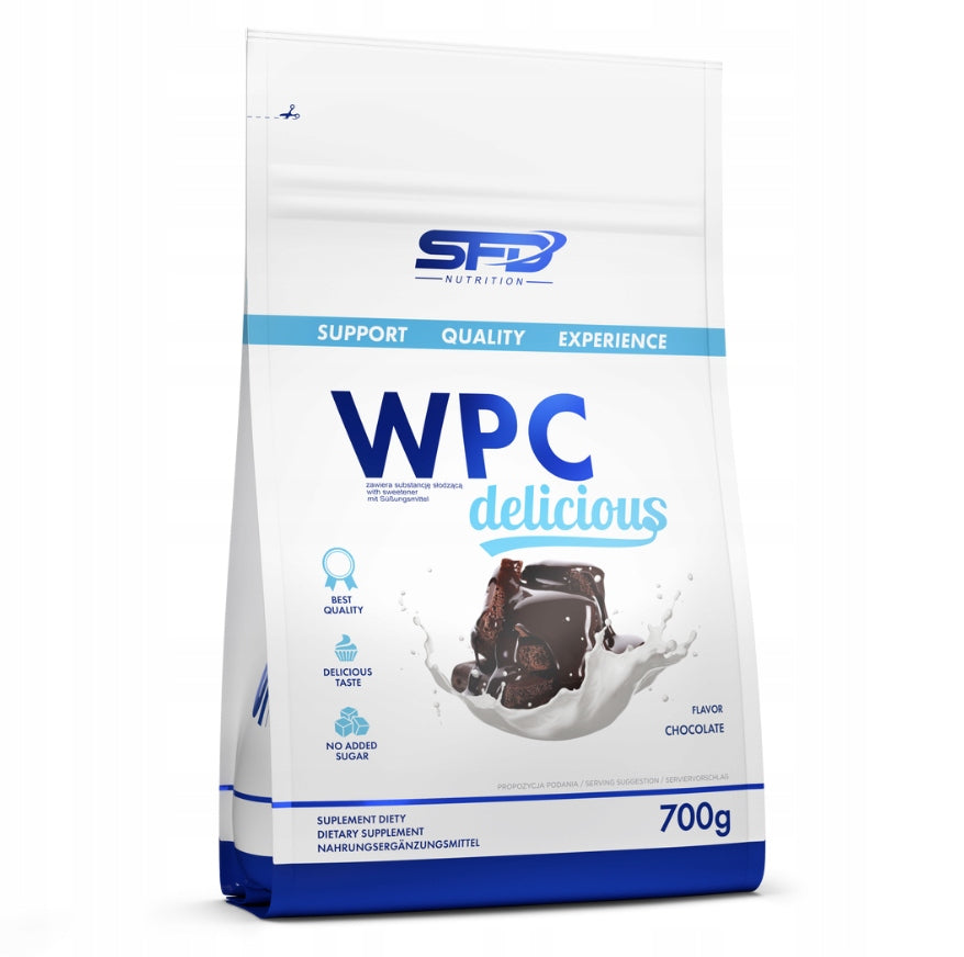 SFD WPC DELICIOUS 700g PROTEIN CONCENTRATE WHEY PROTEIN MUSCLE REGENERATION