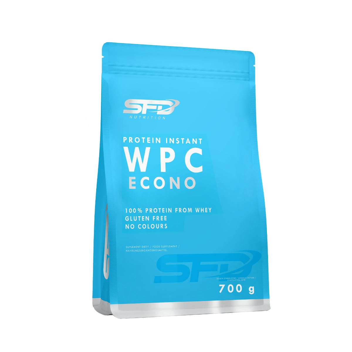SFD WPC PROTEIN ECONO 700 G DUBAI WHITE CHOCOLATE WHEY PROTEIN SUPPLEMENT