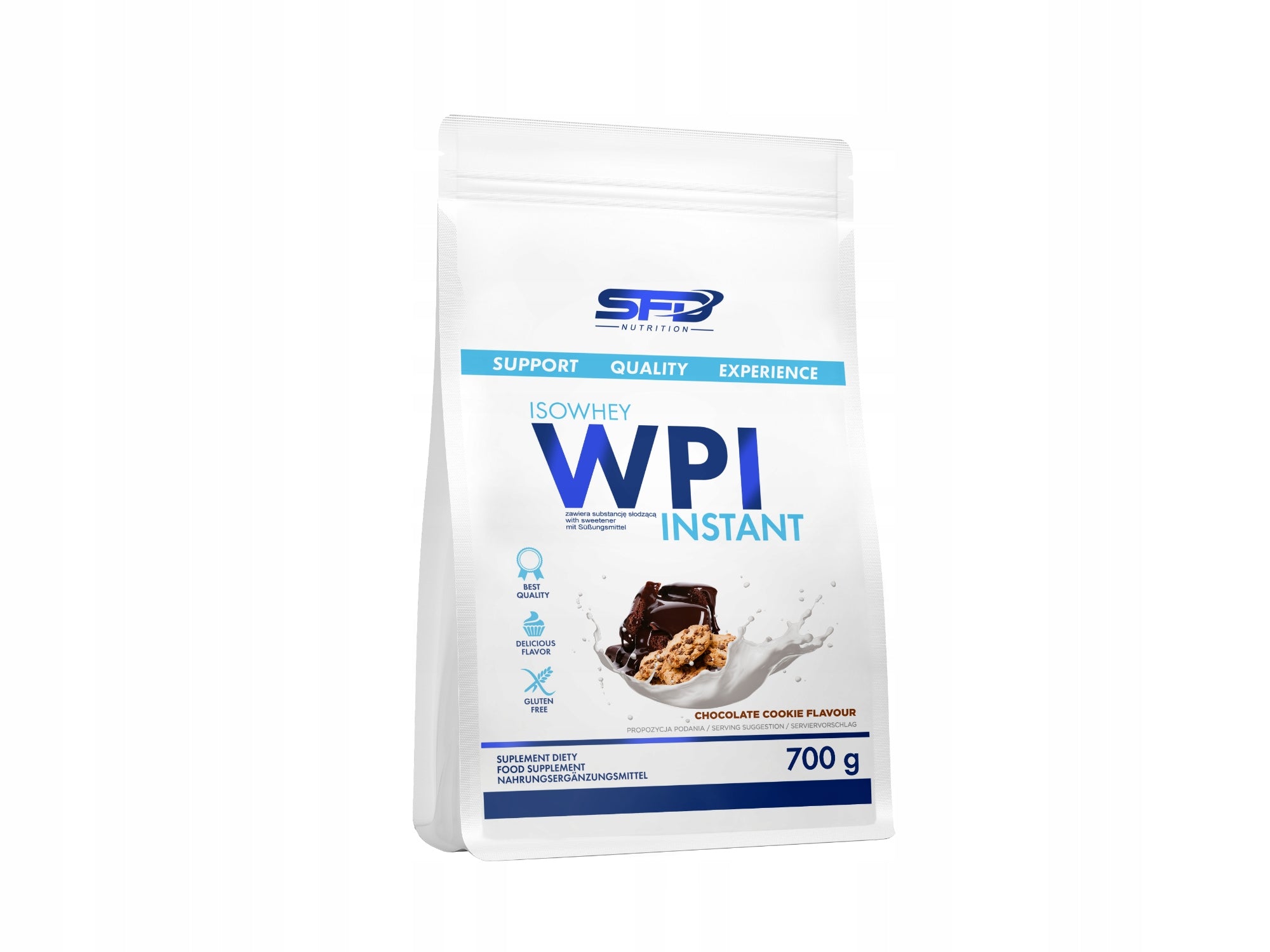 SFD WPI ISOWHEY INSTANT 700g CHOCOLATE CAKE WHEY ISOLATE MUSCLES STRENGTH