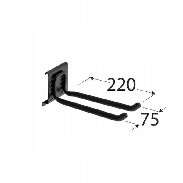 SGH4 GARAGE HOOK GOLIATH HOLDER WALL HANGER TOOLS CABLES 220X75MM Manufacturer code SGH4
