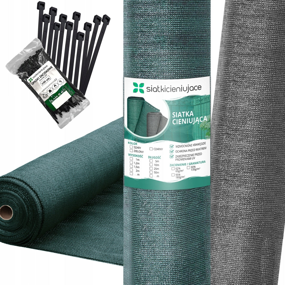 SHADING MESH 90% 1,2x10m FENCE MASKING COVER MAT UV FENCE